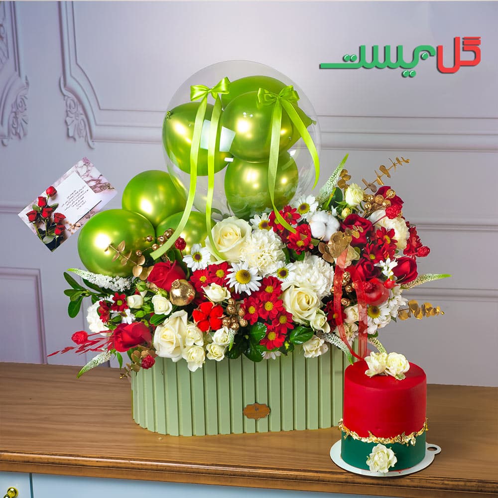 باکس گل هانیس | گل فروشی آنلاین گل بیست