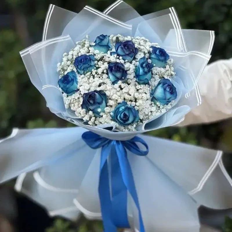 دسته گل رز ابی2 – آژار گل