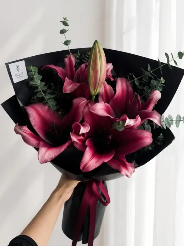 دسته گل چری کد 1043 – بلورا — تصویر ۲