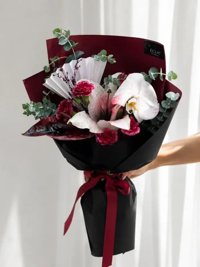 دسته گل مینی ساکورا کد 1050 – بلورا — تصویر ۲