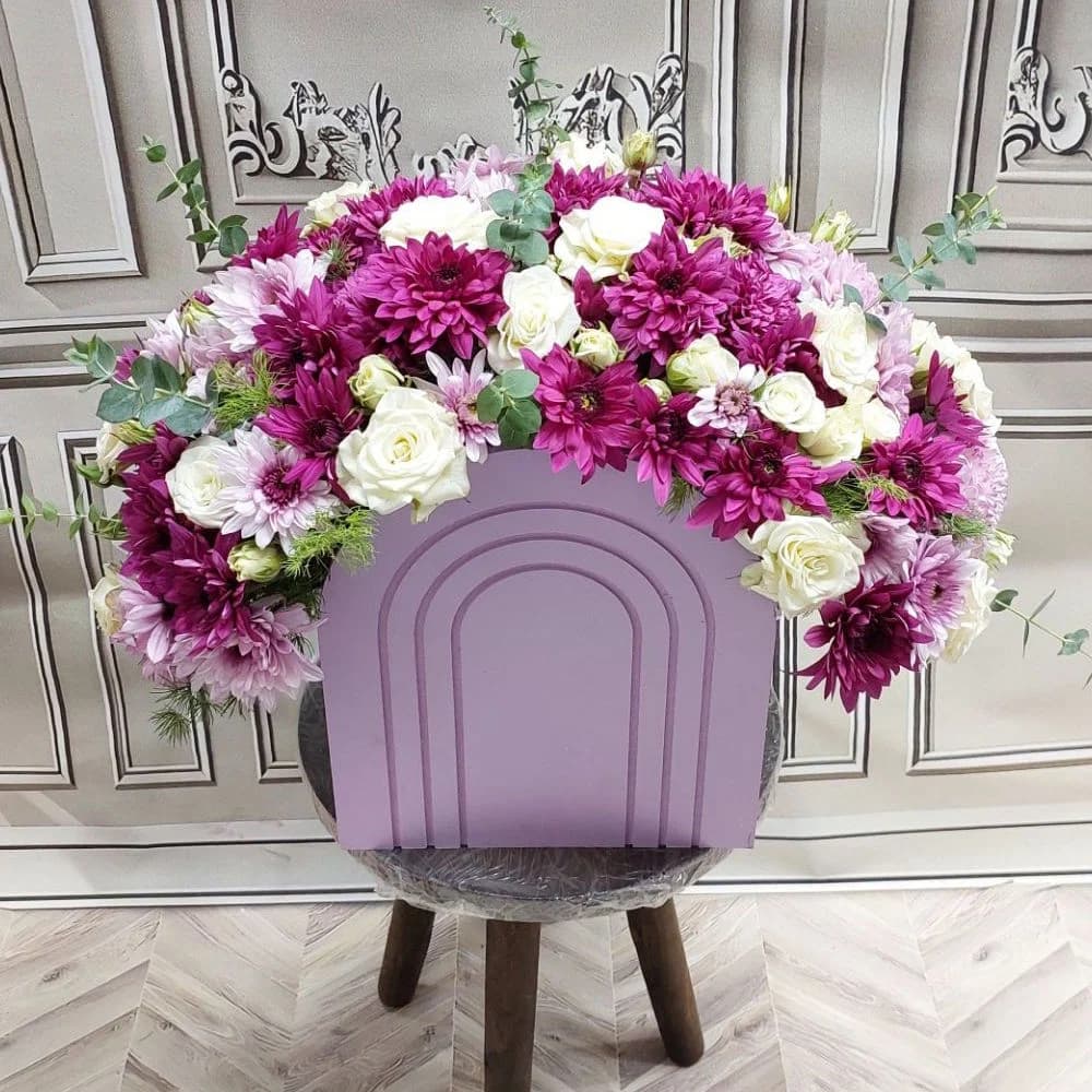 باکس گل رنگین کمانی – آژار گل