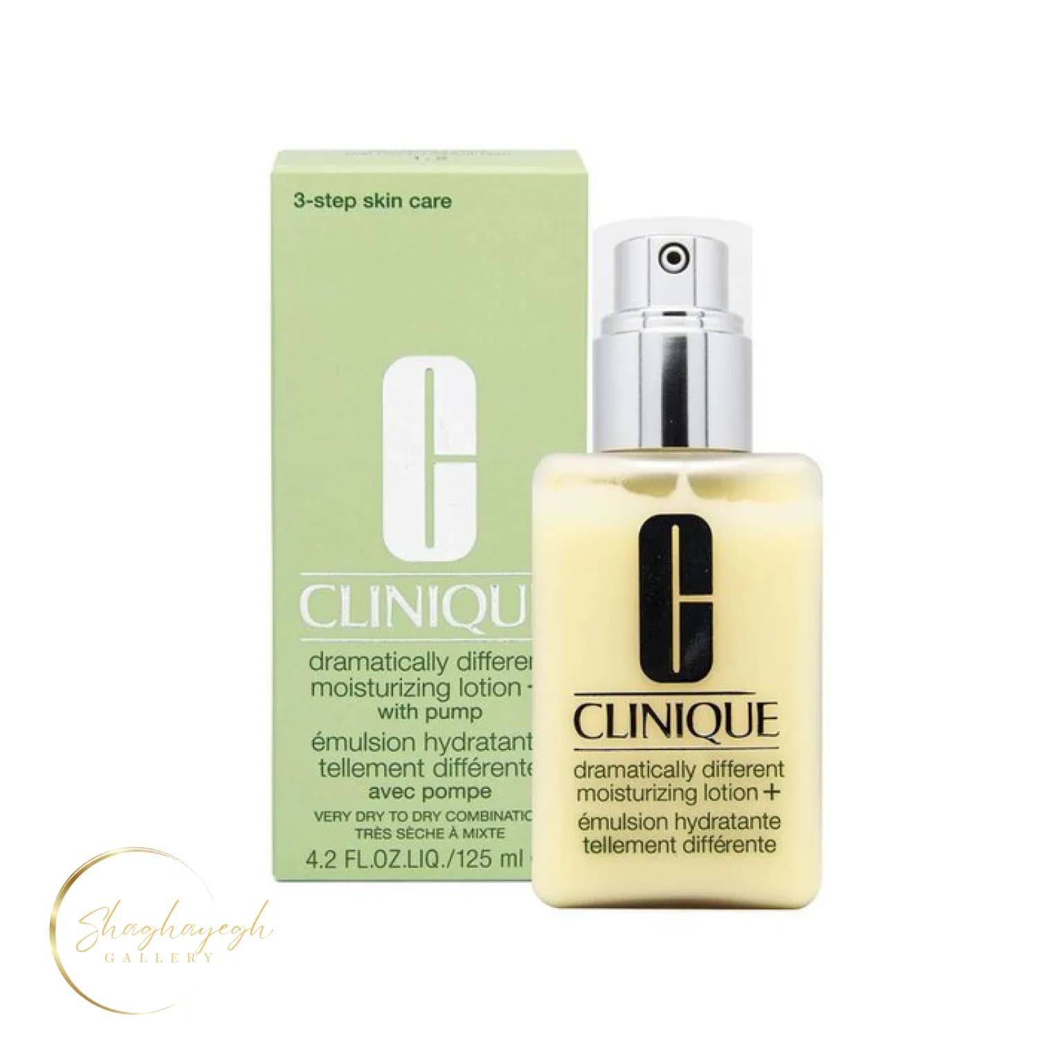 لوسیون مرطوب‌کننده و آبرسان پوست خیلی خشک تا مختلط خشک کلینیک 125 میل Clinique Dramatically Different Moisturizing Lotion+