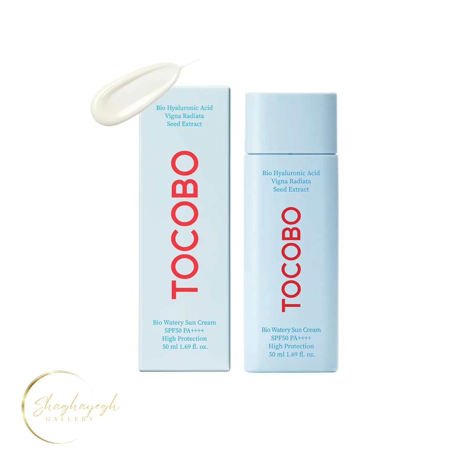 کرم ضدآفتاب بایو واتری SPF50 مناسب انواع پوست توکوبو Tocobo Bio Watery Sun Cream 50 میل