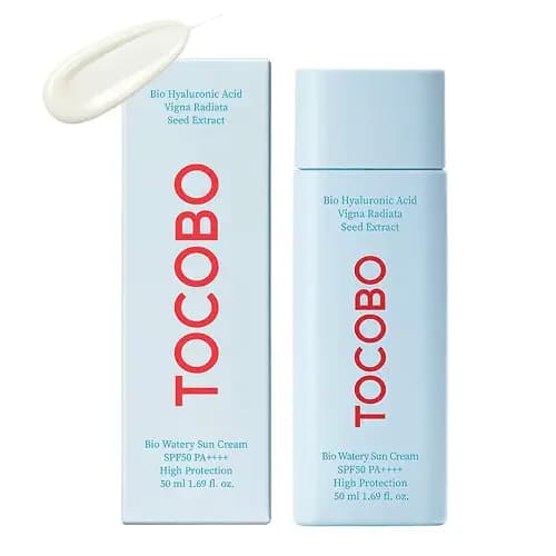 کرم ضدآفتاب بایو واتری SPF50 مناسب انواع پوست توکوبو Tocobo Bio Watery Sun Cream 50 میل — تصویر ۳