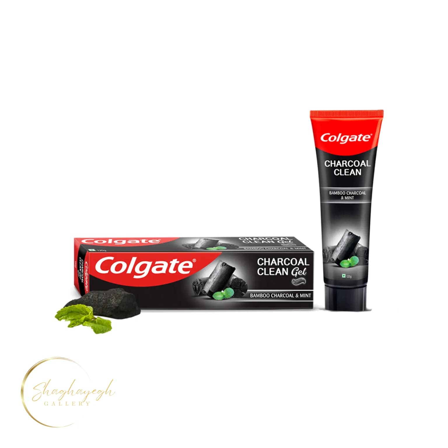 خمیردندان ژلی زغالی نعناع کولگیت Colgate Charcoal Clean Gel 120g
