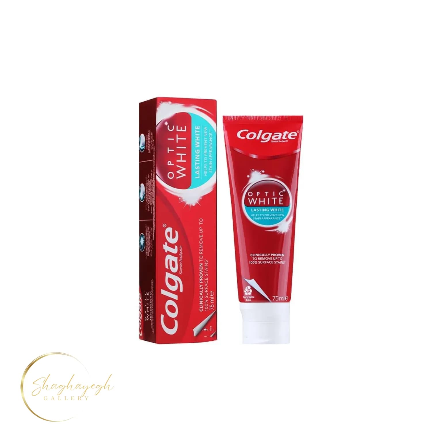 خمیر دندان سفیدکننده کلگیت اپتیک وایت Colgate Optic White Lasting White 75ml