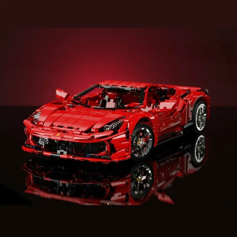 لگو ماشین فراری 458 Technic برند KBOX Brick کد 10304 — تصویر ۲