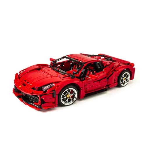 لگو ماشین فراری 458 Technic برند KBOX Brick کد 10304 — تصویر ۳