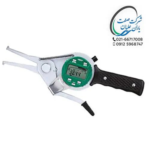 کولیس داخل سنج دیجیتال طول فک ۹۰ میلی‌متر مدل 2151-75 اینسایز (INSIZE)