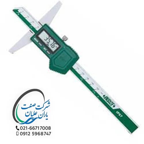 کولیس دیجیتال عمق‌سنج ضد آب 20 سانت مدل 1149-200 اینسایز (INSIZE)