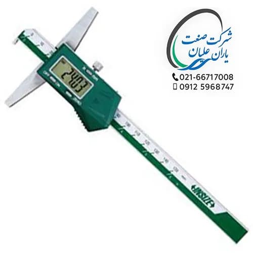 کولیس دیجیتال عمق سنج لبه دار 50 سانت مدل 1142-500A اینسایز