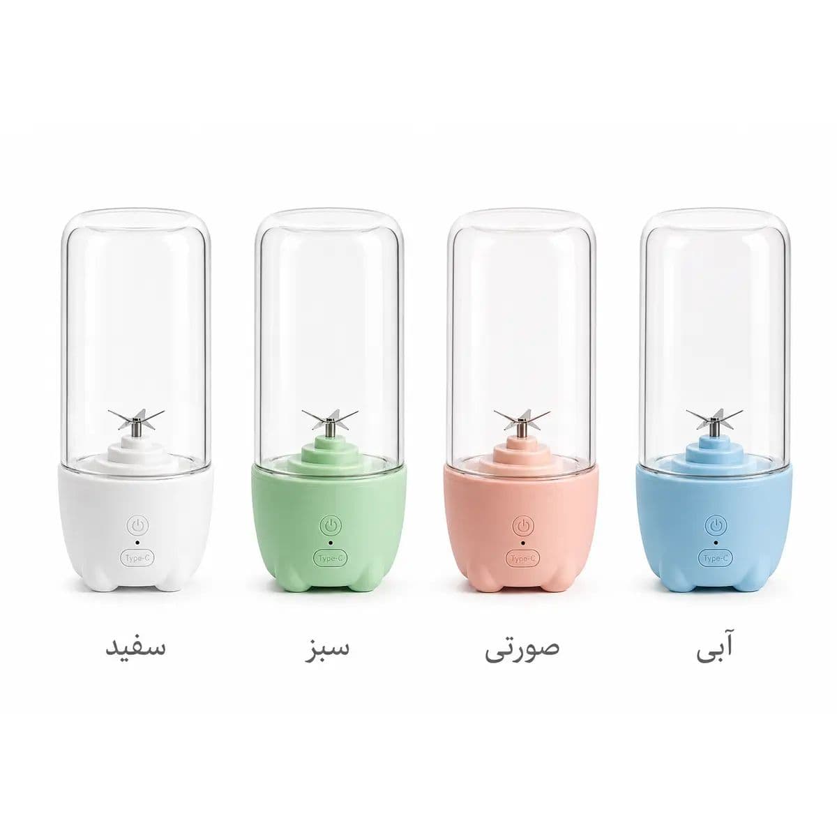 شیکر شارژی مدل DM-801 کد 2312 گنجایش 0.55 لیتر — تصویر ۲