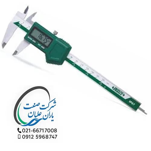 کولیس دیجیتال ضد آب IP67 سایز 15 سانت مدل 1118-150BW اینسایز