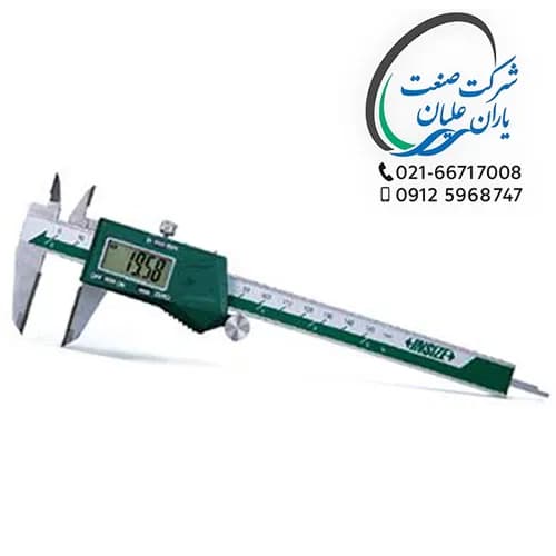 کولیس دیجیتال فک کاربیدی مدل 1110-300A سایز 30 سانت اینسایز