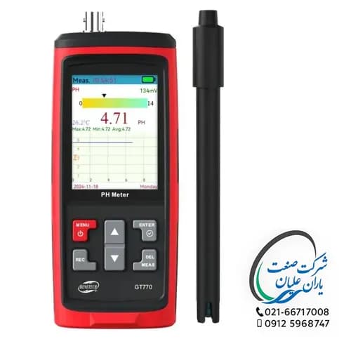 PH متر دیجیتال آب مدل GT770 بنیتک (BENETECH)