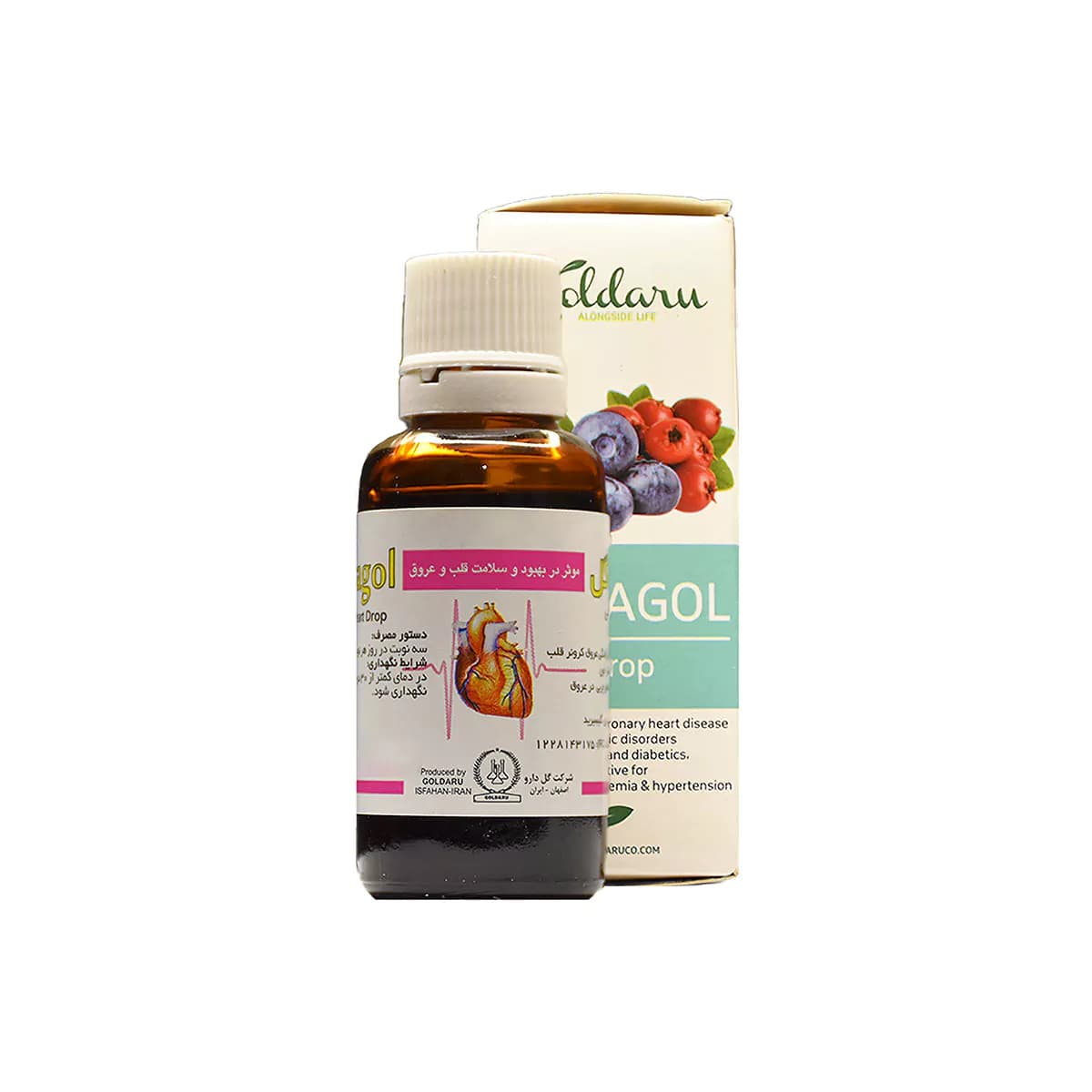 قطره استراگل حجم 30 میلی لیتر گل دارو