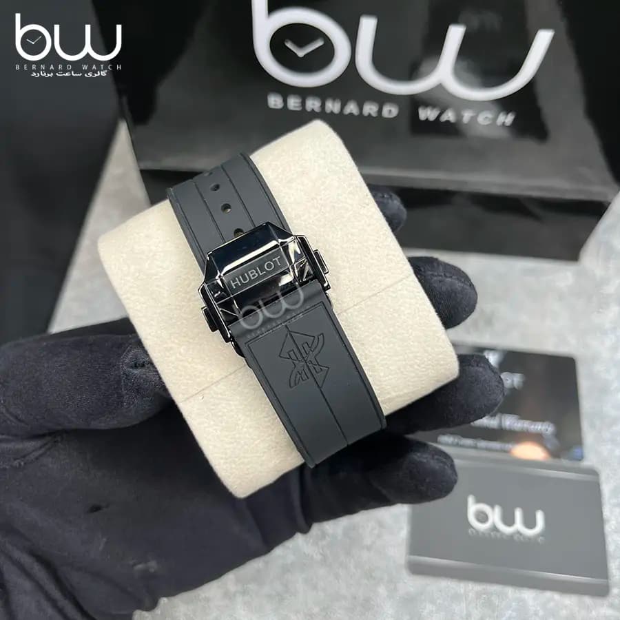 ساعت مچی هابلوت مردانه مدل Spirit of Big Bang Sang Bleu All Black — تصویر ۶