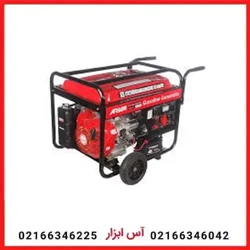 موتور برق بنزینی 6500 وات آروا مدل 6126