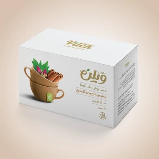دمنوش مخلوط گیاهی به لیمو-دارچین و گل سرخ گلدن ویلن (عصر نوش ) بسته 20 عددی