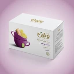 دمنوش گیاهی مخلوط لیمو و زنجبیل گلدن ویلن بسته 20 عددی — تصویر ۲