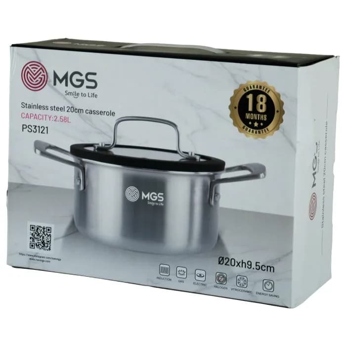 قابلمه سایز 20 کف لیزری ام جی اس MGS مدل PS3121 — تصویر ۱۱