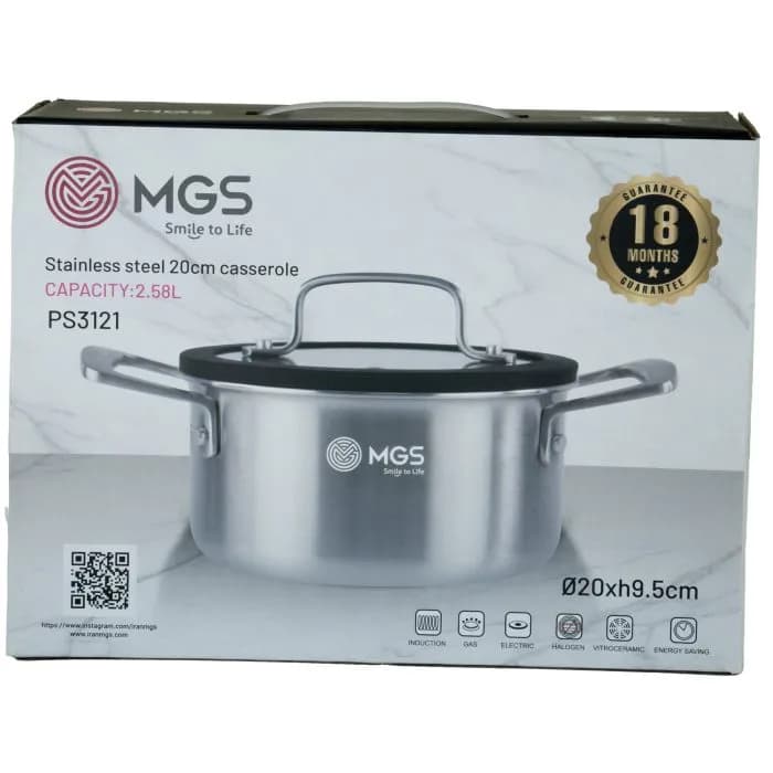 قابلمه سایز 20 کف لیزری ام جی اس MGS مدل PS3121 — تصویر ۱۲