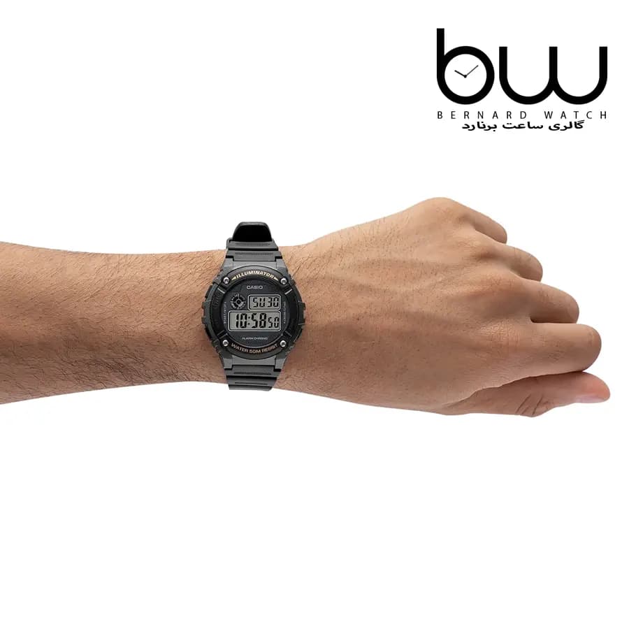 ساعت مچی کاسیو | CASIO W-216H-1B — تصویر ۲