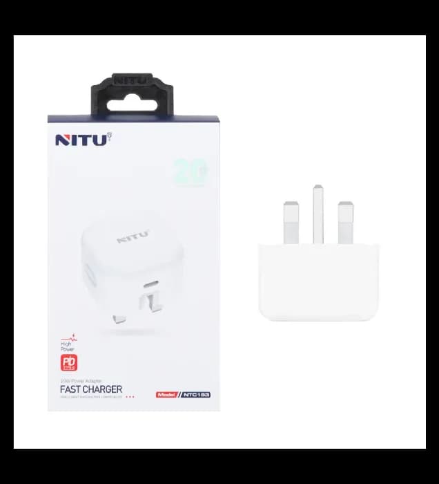 شارژر دیواری Nitu 20W PD مدل NTC193 — تصویر ۵