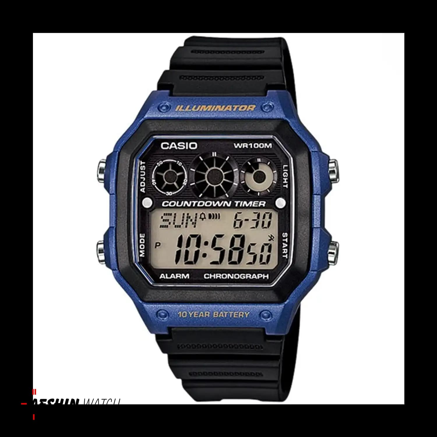 ساعت مچی کاسیو | CASIO-AE-1300WH-2A — تصویر ۵