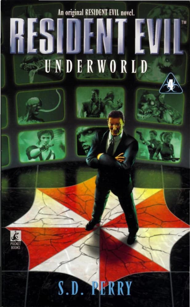 کتاب رزیدنت اویل: جهان زیرین (Resident Evil: Underworld) نسخه انگلیسی PDF | اس. دی. پری