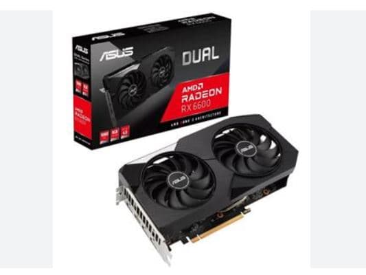 کارت گرافیک VGA ASUS Dual Radeon RX 6600 8GB — تصویر ۲