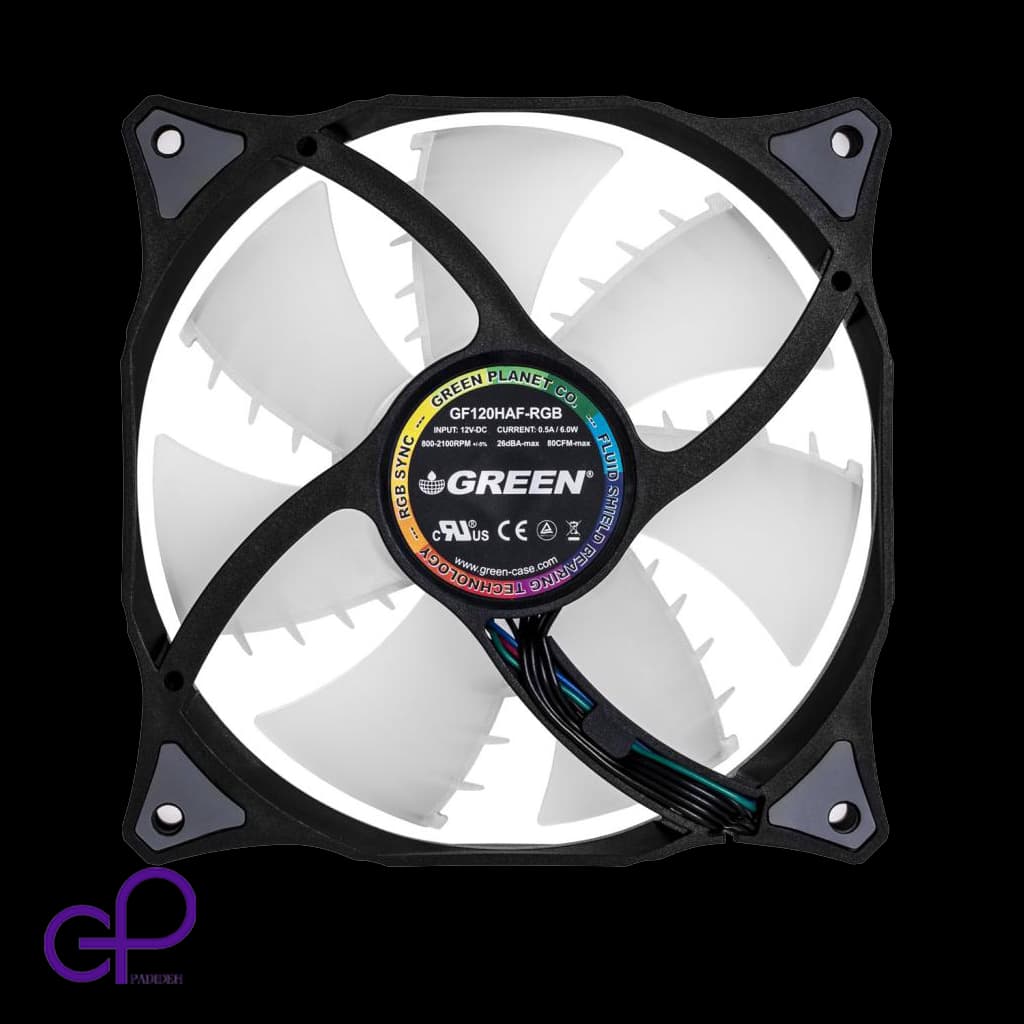 فن کیس گرین GF120-RGB — تصویر ۶