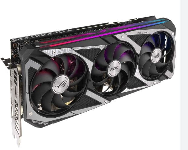 کارت گرافیک VGA ASUS ROG STRIX RTX 3060 O12G GAMING حافظه 12 گیگابایت — تصویر ۲