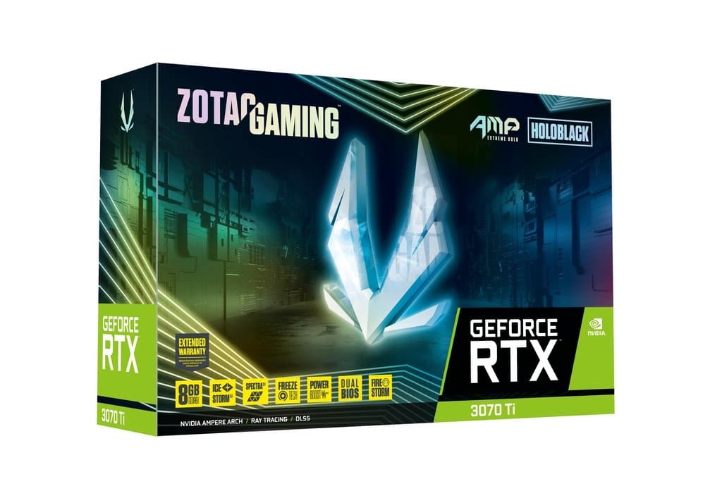 کارت گرافیک مدل ZOTAC GAMING GeForce RTX 3070 Ti AMP Extreme Holo زوتک — تصویر ۸