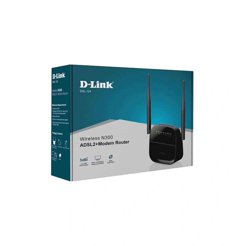 مودم ADSL دی لینک DSL-124 — تصویر ۵