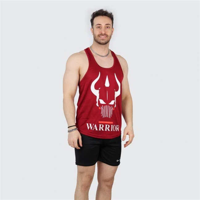 تاپ مردانه قهرمانی سوزنی WARRIOR کد 11018 تکی — تصویر ۷