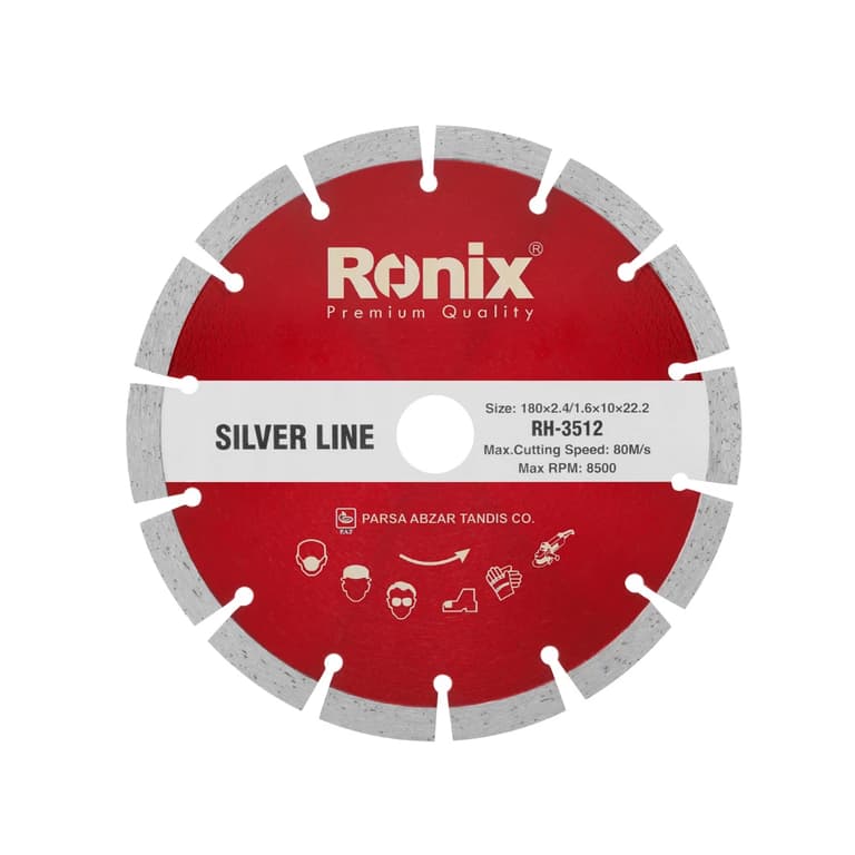 صفحه گرانیت بر سیلور 180 میلی متری رونیکس مدل RH-3512