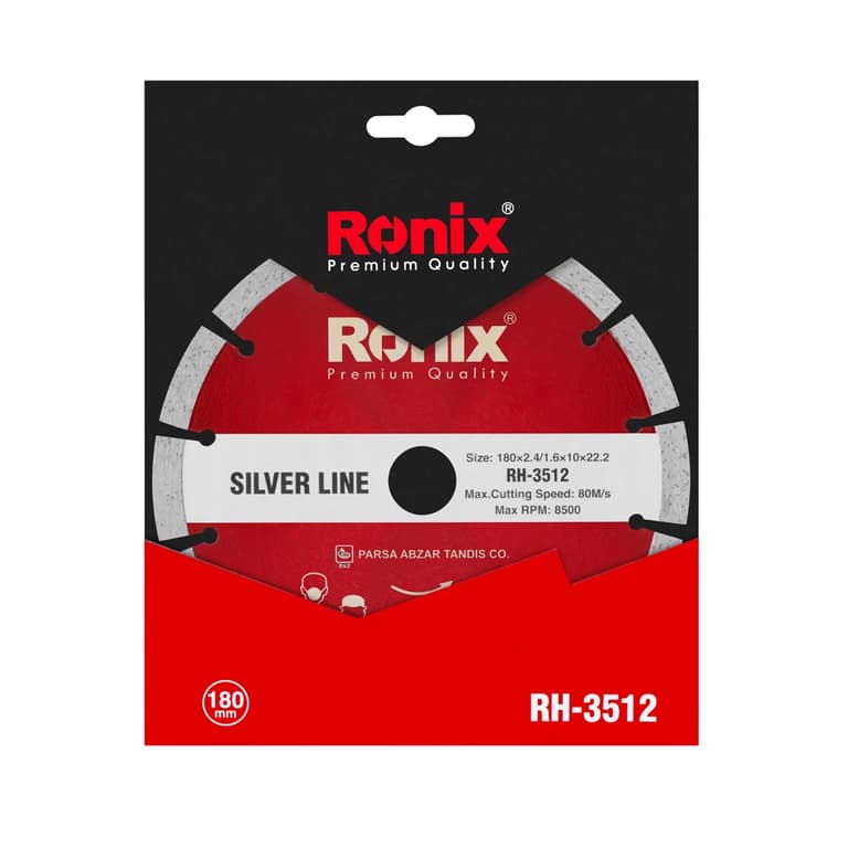 صفحه گرانیت بر سیلور 180 میلی متری رونیکس مدل RH-3512 — تصویر ۲