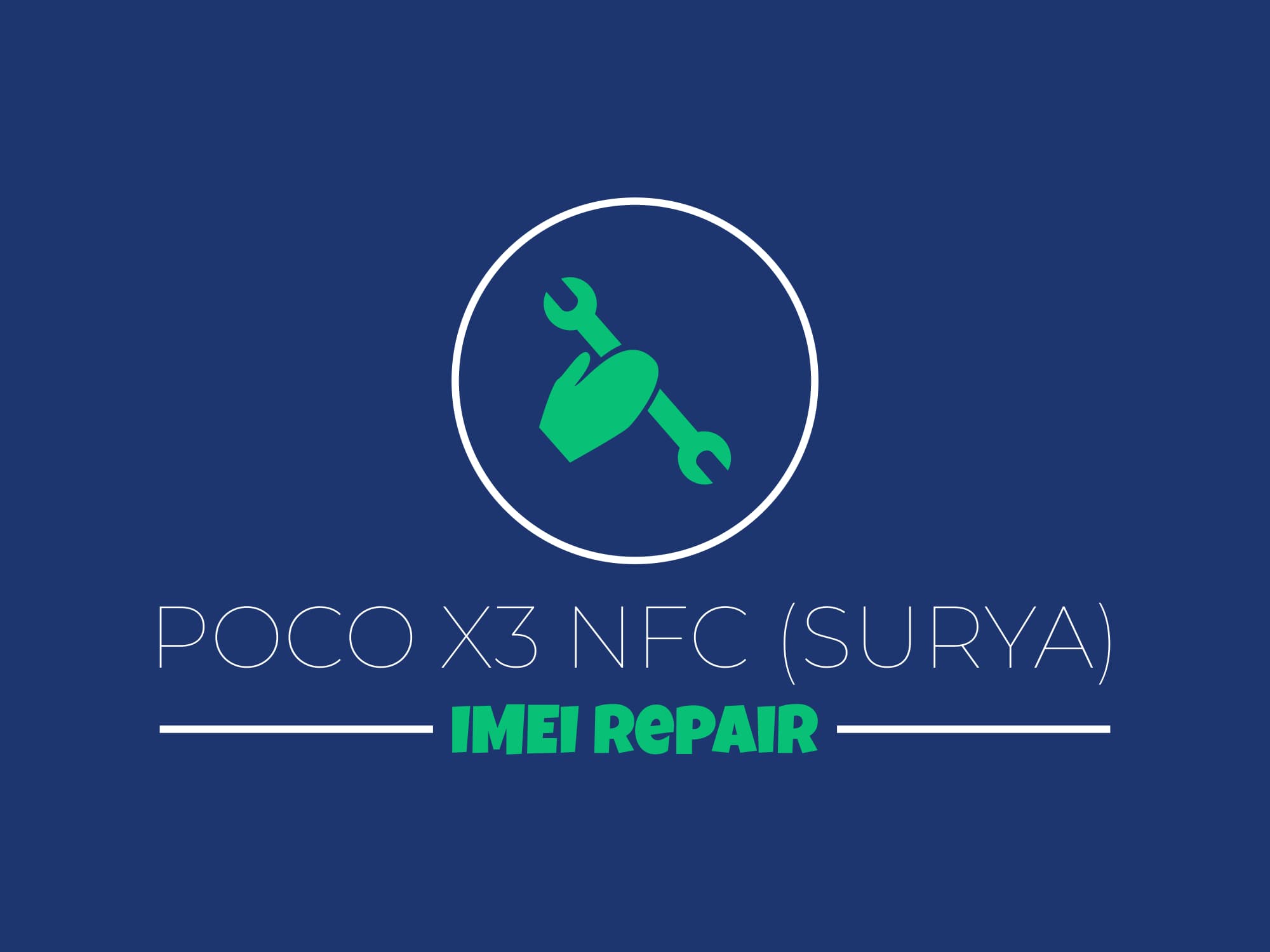 POCO X3 NFC (surya) | ترمیم سریال MIUI 14