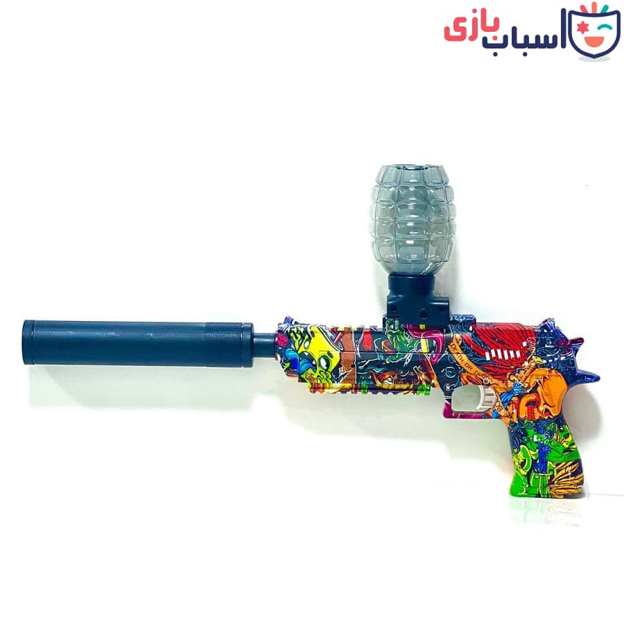 اسباب بازی تفنگ کلت تیر ژله ای شارژی 3_42