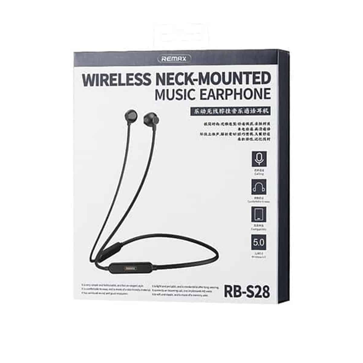 هندزفری بلوتوث ریمکس مدل RB-S28 — تصویر ۲