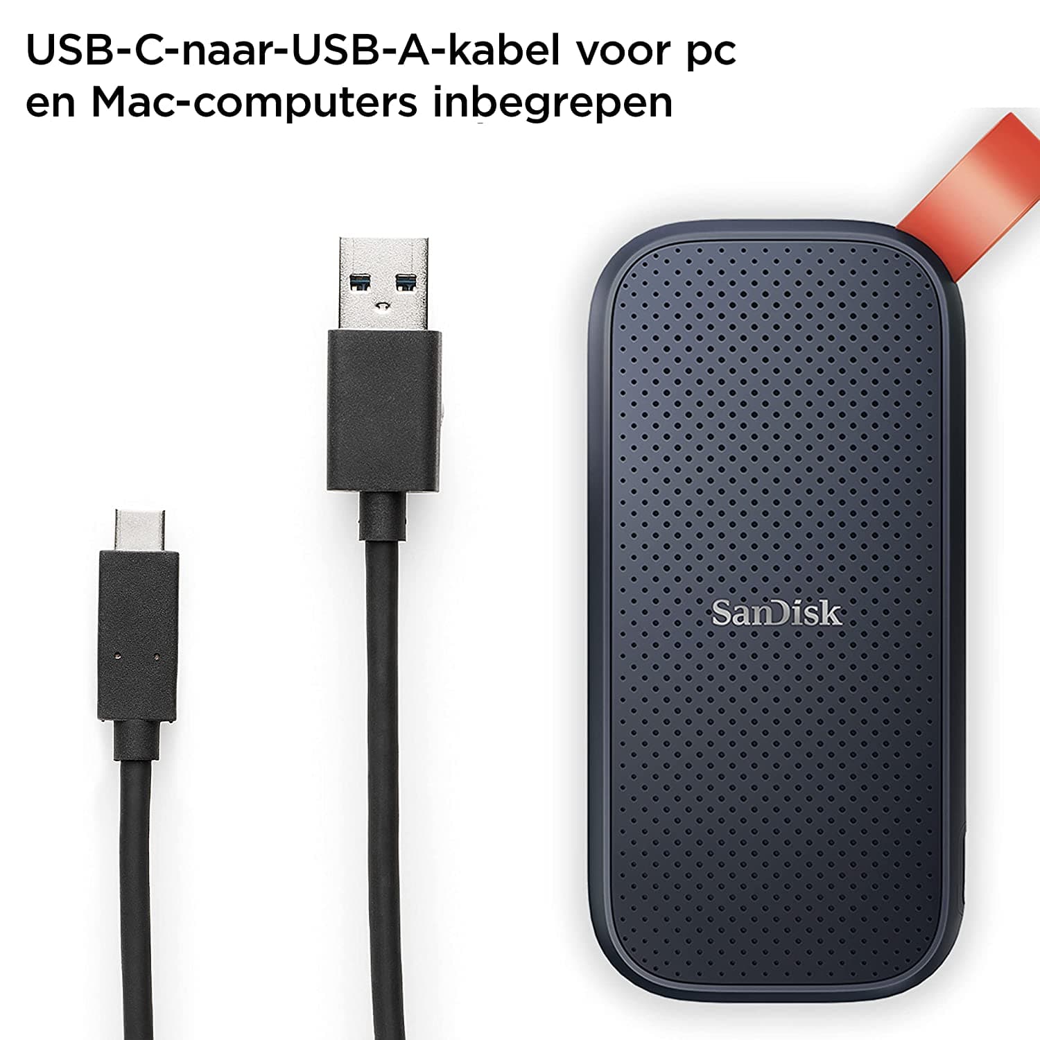 حافظه SSD اکسترنال سن دیسک Sandisk Extreme E30 ظرفیت 480GB گیگابایت — تصویر ۳