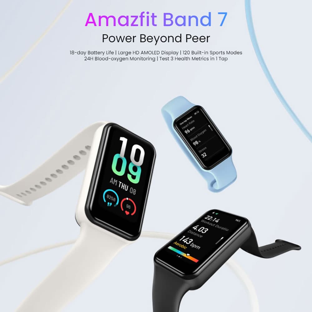 دستبند هوشمند شیائومی مدل Amazfit Band 7 ا Xiaomi Amazfit Band 7 — تصویر ۴