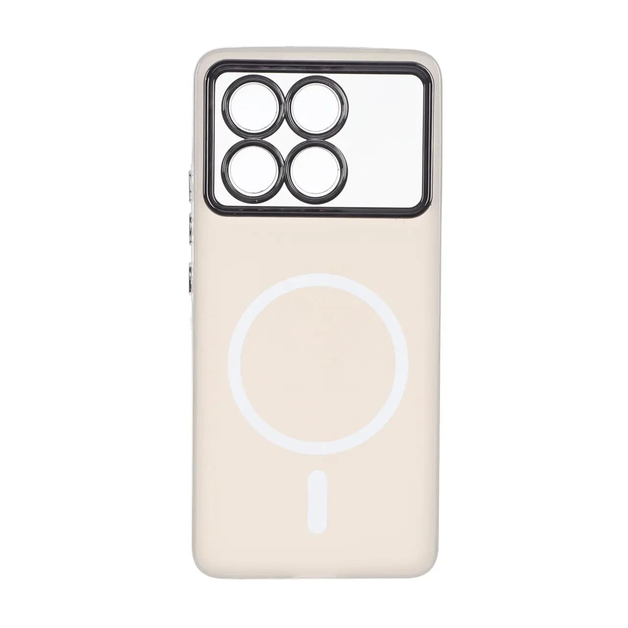 قاب Life Time مات طرح مگ سیف Xiaomi Poco X6 Pro 5G / Redmi K70E – کرم