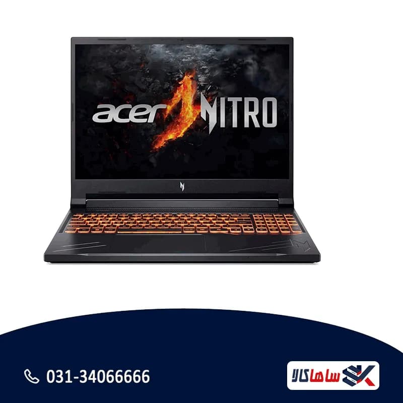 لپ تاپ ایسر Nitro V 16 ANV16-71 | Core i7-14650HX، 16GB، 512GB، RTX 4060