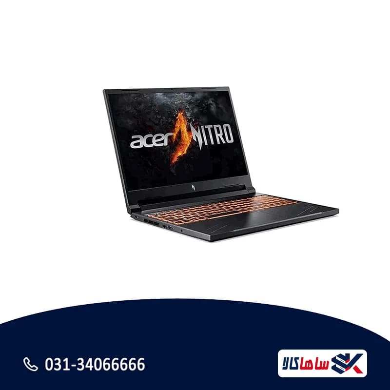 لپ تاپ ایسر Nitro V 16 ANV16-71 | Core i7-14650HX، 16GB، 512GB، RTX 4060 — تصویر ۳
