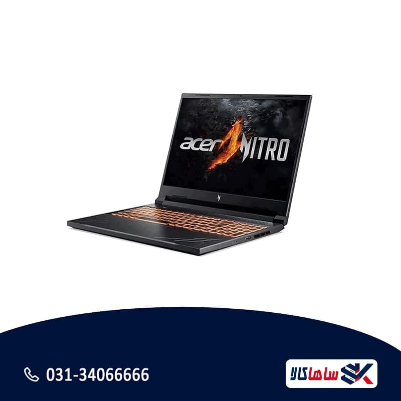 لپ تاپ ایسر Nitro V 16 ANV16-71 | Core i7-14650HX، 16GB، 512GB، RTX 4060 — تصویر ۲