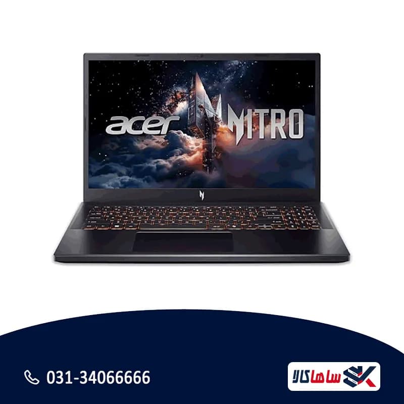 لپ تاپ ایسر Nitro V 15 | Core i9-13900H، 16GB، 1TB، RTX 5060/5050