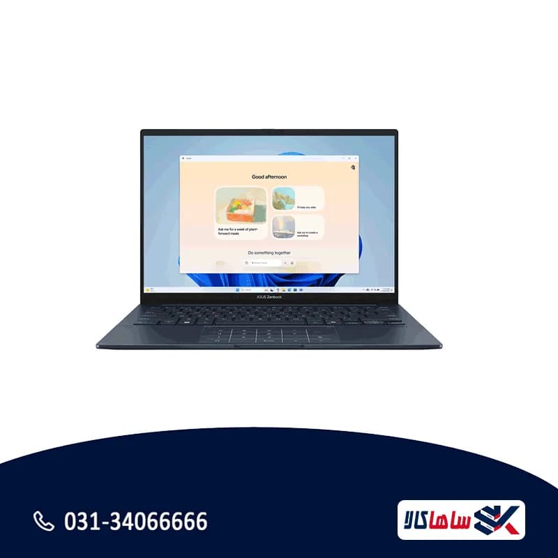 لپ تاپ ایسوس Zenbook 14 OLED Q415MA | Core Ultra 5 125H، 8GB، 512GB، لمسی