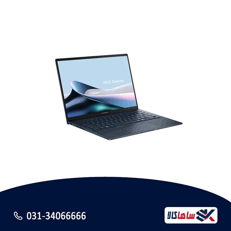 لپ تاپ ایسوس Zenbook 14 OLED Q415MA | Core Ultra 5 125H، 8GB، 512GB، لمسی — تصویر ۳